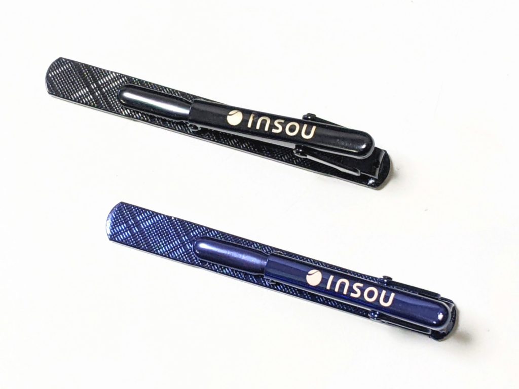 ブランドロゴをレーザーマーキングした各種ネクタイピンのご製作 2026年1月31日